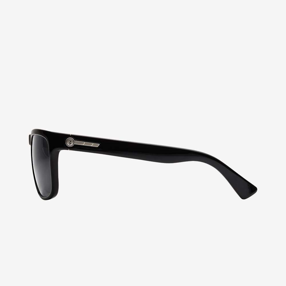 Electric Men's and Women's Sunglasses - Knoxville - Gloss Black / Grey Polarized  - Polarized Square Sunglasses