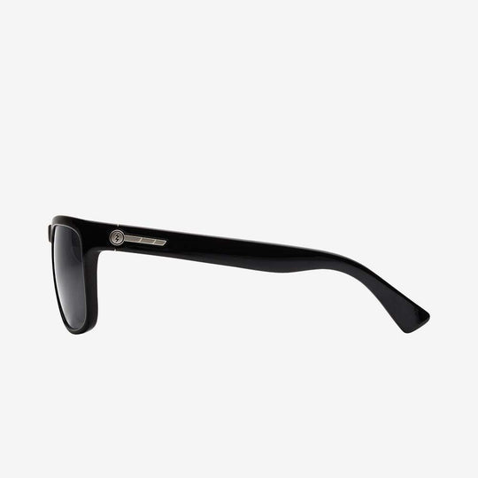 Electric Men's and Women's Sunglasses - Knoxville - Gloss Black / Grey Polarized  - Polarized Square Sunglasses