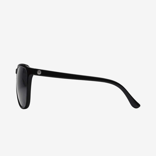 Electric Men's and Women's Sunglasses - Encelia - Gloss Black / Grey Polarized - Oversized Cat Eye Sunglasses