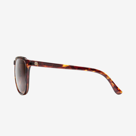 Electric Men's and Women's Sunglasses - Encelia - Gloss Tort / Bronze Polarized - Oversized Cat Eye Sunglasses