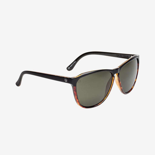 Electric Men's and Women's Sunglasses - Encelia - Darkside Tort / Grey Polarized - Oversized Cat Eye Sunglasses
