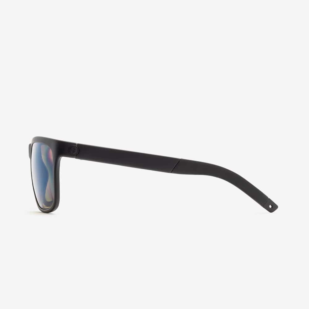 Knoxville Matte Black Sport Sunglasses - lightweight frames yellow polarized lenses